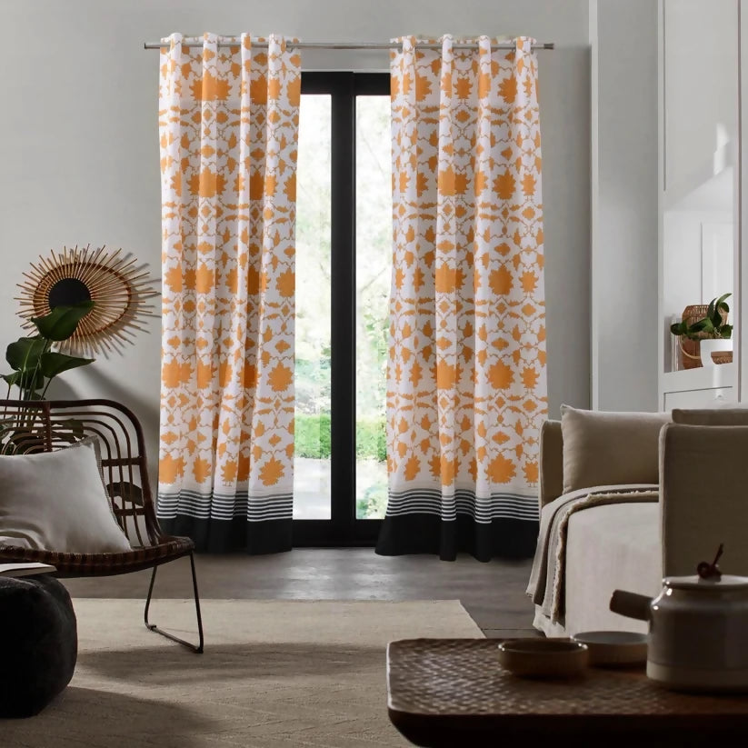 2-PCs-Duck-Curtains-Panel-CRP09-Apricot-7837