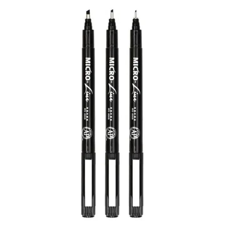 Superior Micro Line Calligraphy Fineliner Pen Micro Tip Pen for Drawing - Pack of 3 - ValueBox