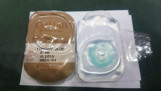 Dahab Tiffany Blue Lenses With Free Solution kit - ValueBox