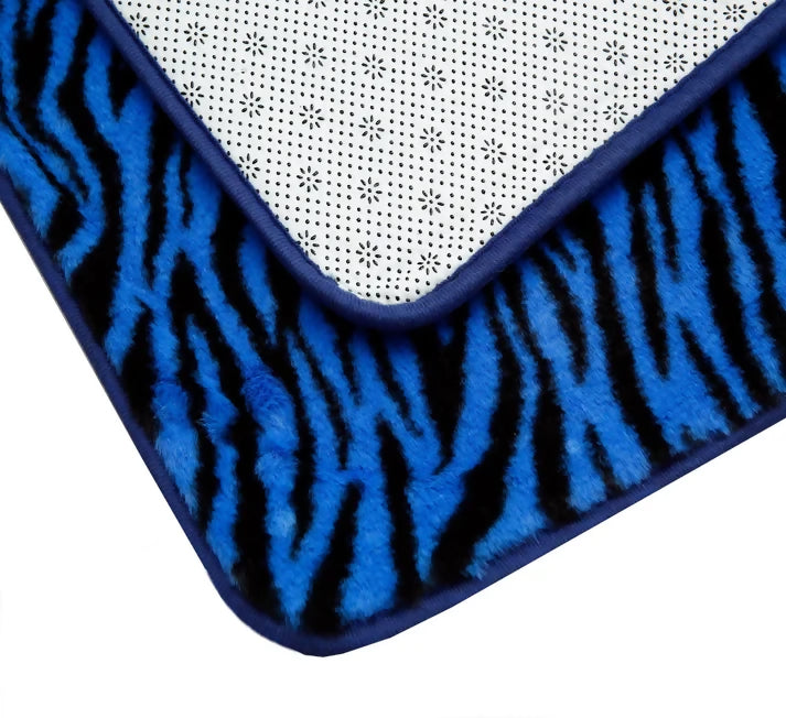 3-PCs-Anti-Skid-Commode-Mat-Set-Blue-Zebra-Print-Apricot-9313