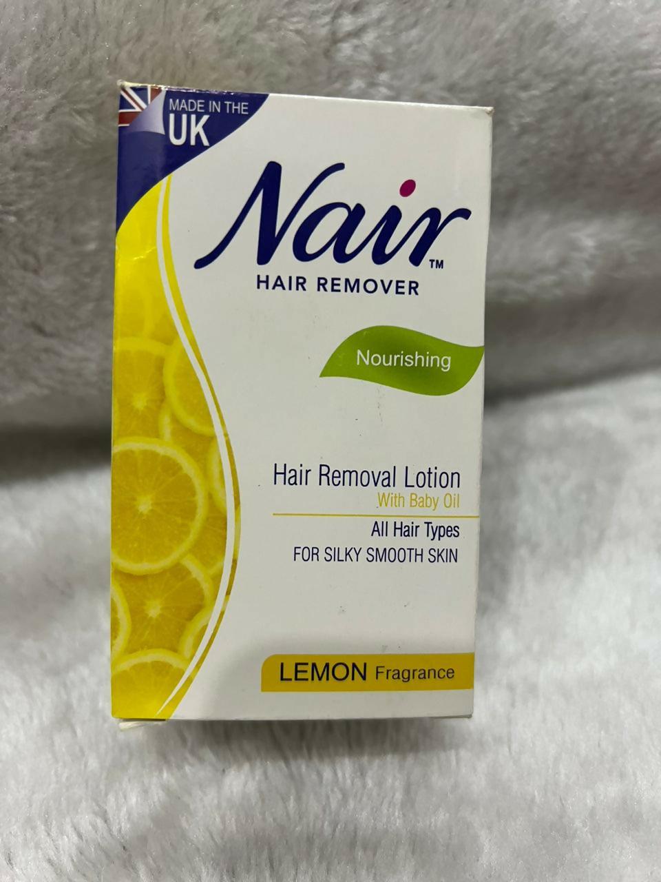 Nair Lemon Hair Removal Lotion 120ml - ValueBox