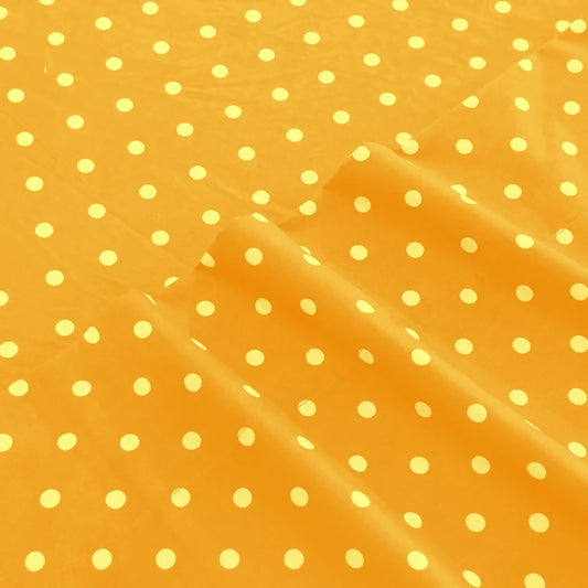 3-PCs-Double-Bed-Sheet-Mustard-Polka-Apricot-3127