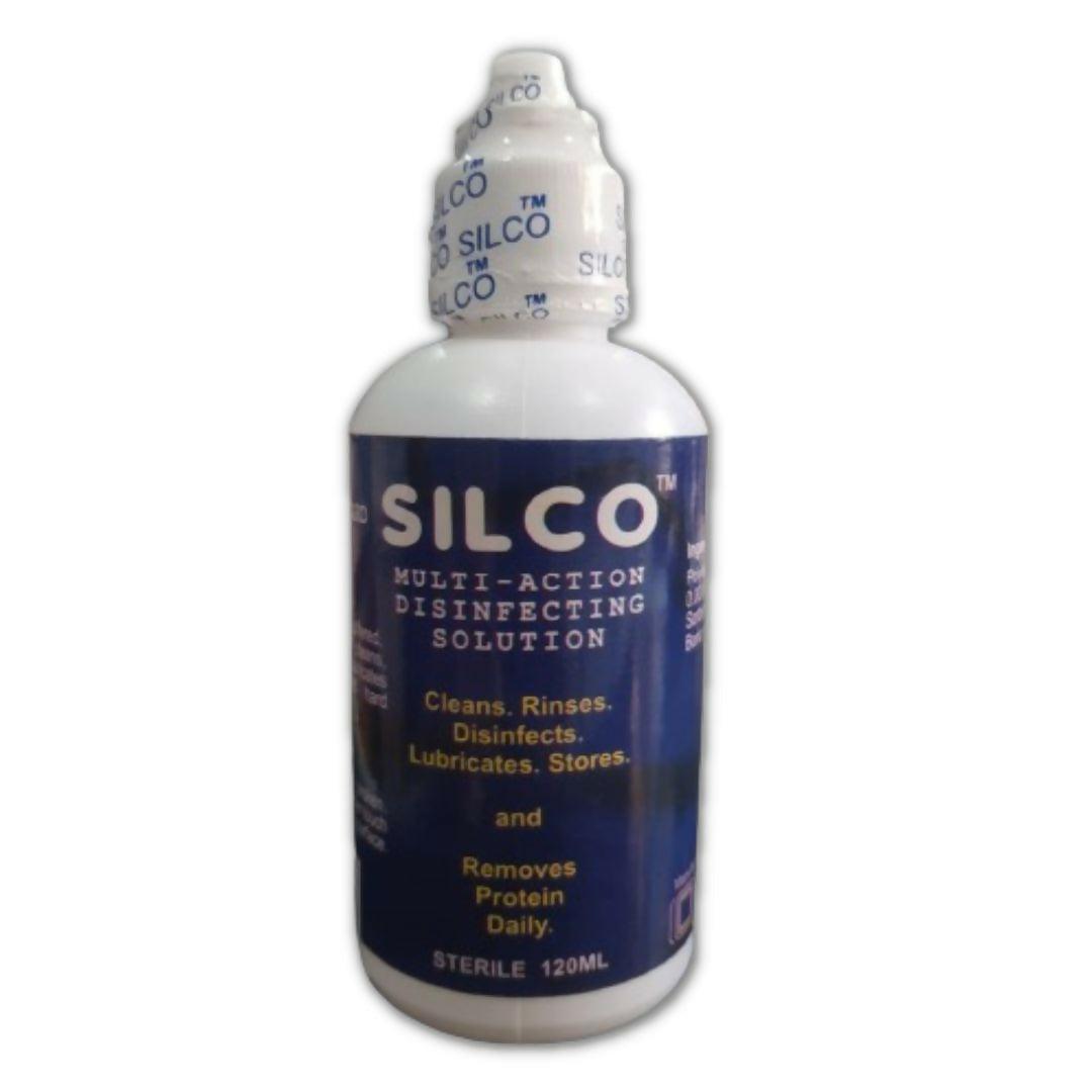 Silco Lenses Liquid Contact Lens Solution 120 ML - ValueBox