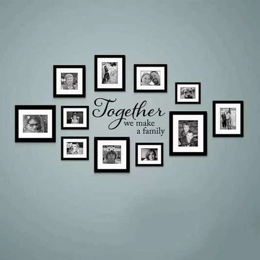 TOGETHER WE ARE FAMILY FRAMES (12 FRAMES) - ValueBox