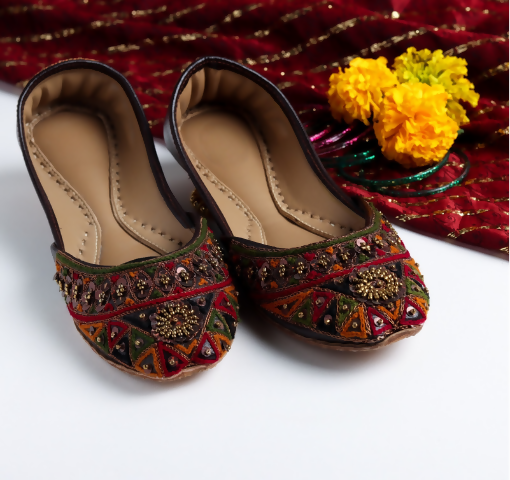 Colourful Stylish Designer Khussa For Girl’s