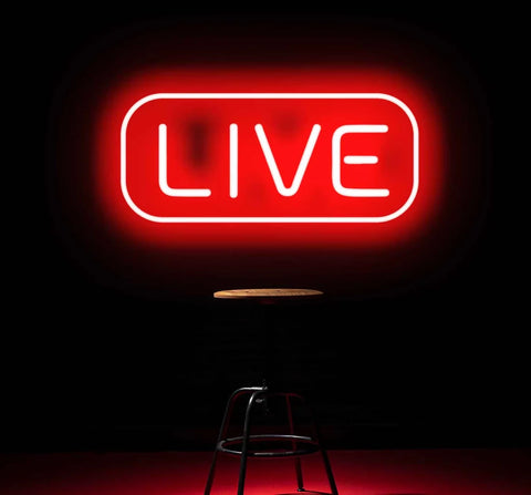 LIVE Neon Sign