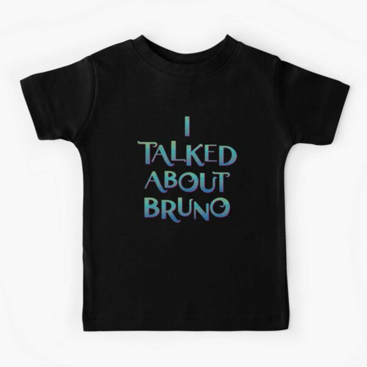 Khanani's Bruno printed Black tshirt for kids