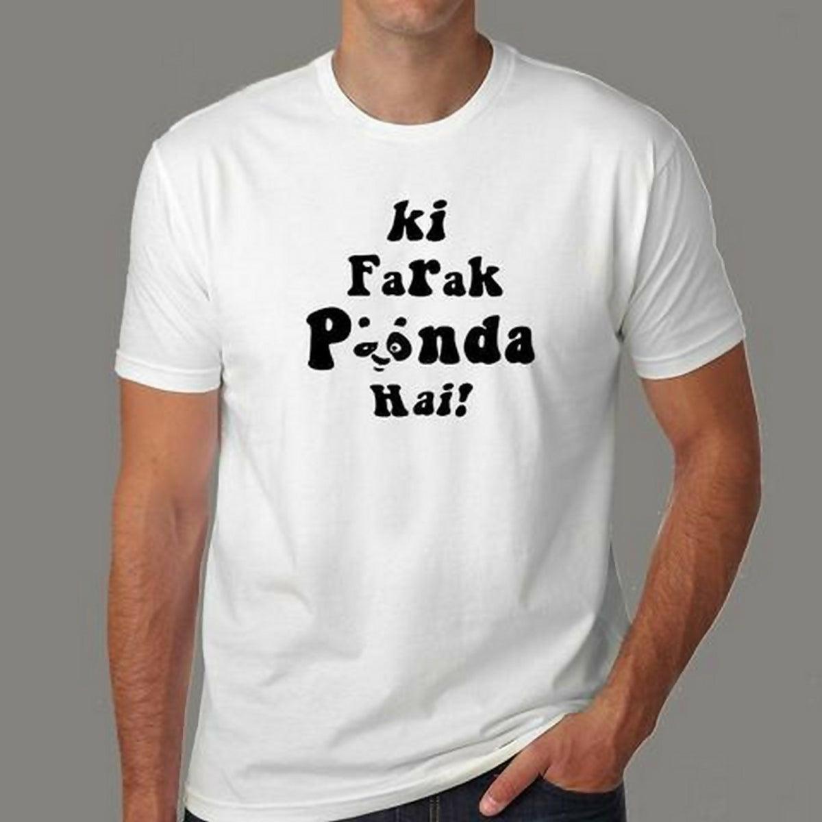 Ki Farak Panda Hai Men's T-Shirt - ValueBox