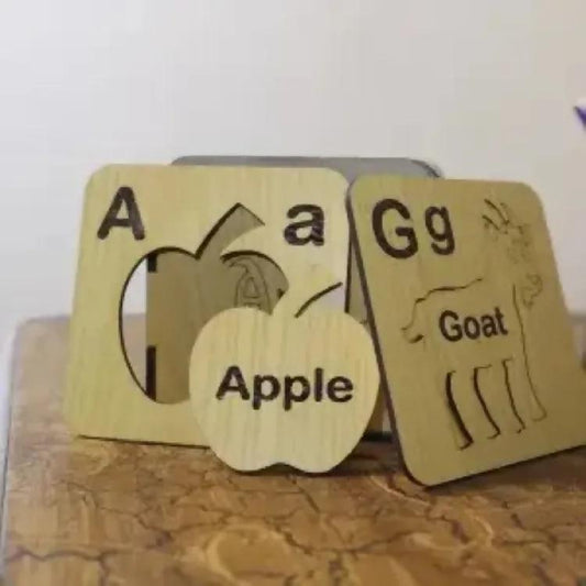 ABC Wooden Alphabets For Kids - ValueBox