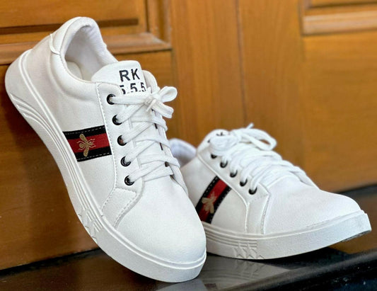 White Shoes To Increase The Height Of New Male Sneakers - ValueBox