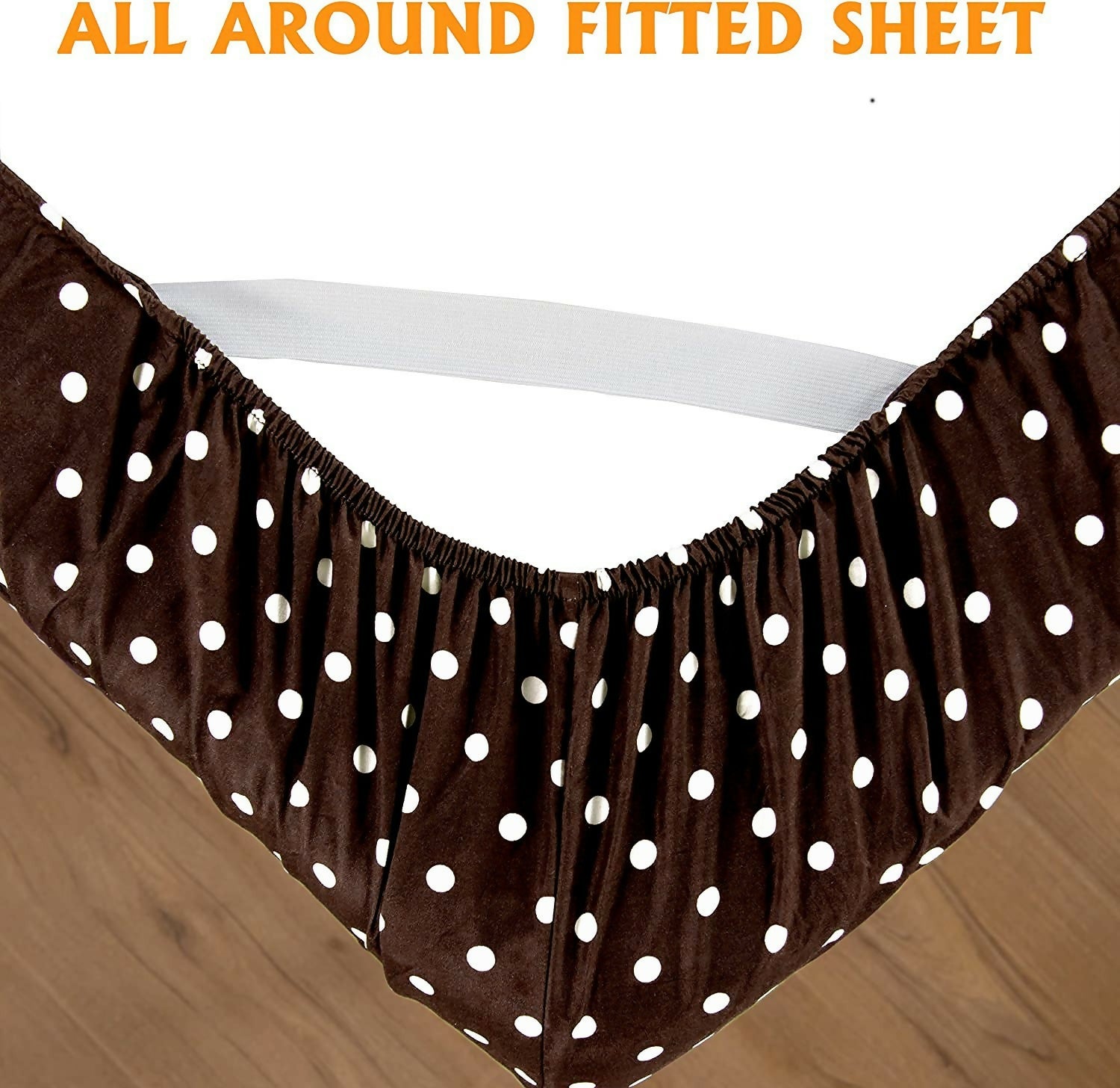 Fitted-Bed-Sheet-Brown-Polka-Apricot-3192