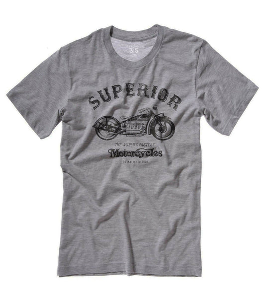 Khanani's An Indian Motorcycles 'Superior' T-Shirt - Vintage biker Triumph classic tee - ValueBox