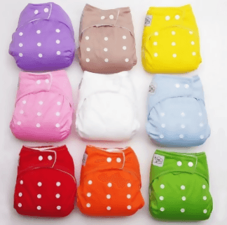 1PC Adjustable Reusable Lot Baby Kids Boys Girls Washable Cloth Diaper Nappies Baby Solid Diaper Cover 0-24 M - ValueBox