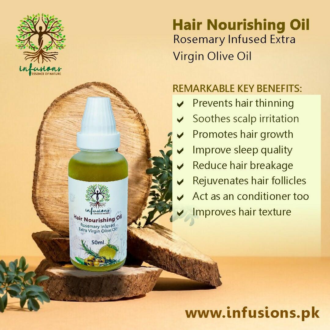 Hair Nourishing oil - Rosemary Infused Extra Virgin Olive Oil - ValueBox
