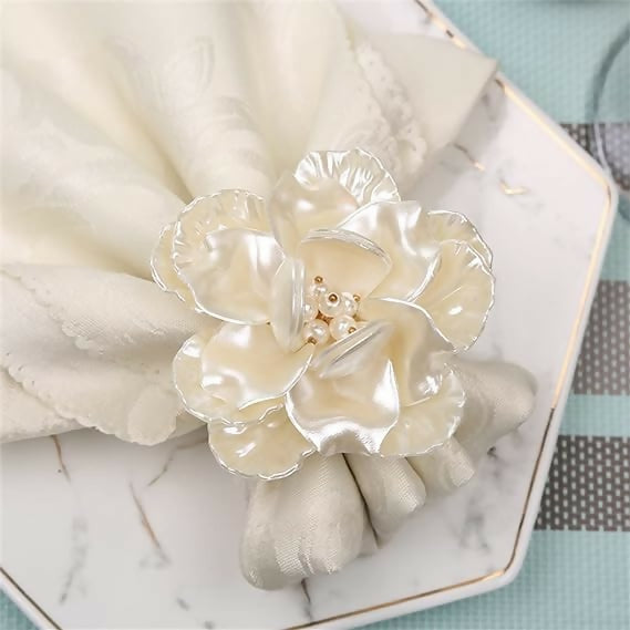 Napkin-Holder-Rings-White-Flower-Apricot-9845