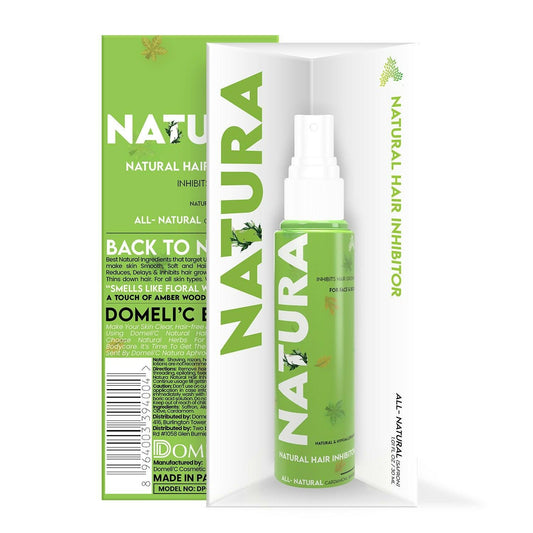 Permanent Hair Removal - DomeliC Natural Hair Inhibitor - ValueBox