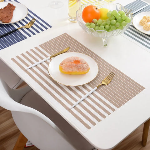 PVC-Table-Place-Mats-Beige-Lines-Apricot-9019