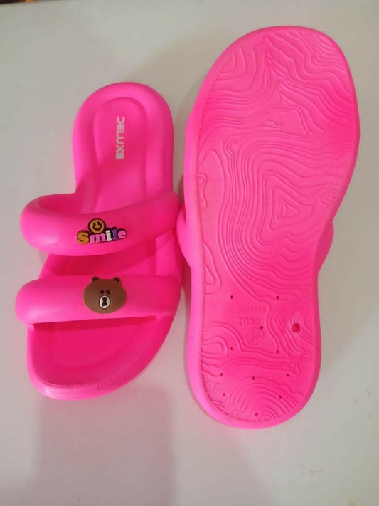 Ladies Slipper - Pink Slippers - Fashion Slipper - House Fancy Slippers - New Unique Slipper - Smile Slipper Slippers - Girls Slippers Chappal