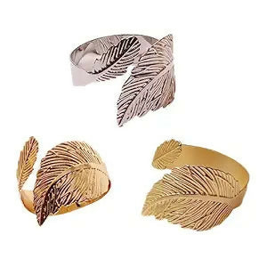 Napkin-Holder-Rings-Feather-Sliver-Apricot-8540