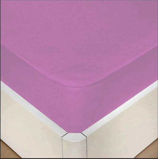 Terry-Waterproof-Mattress-Protector-Lilac-Apricot-7148