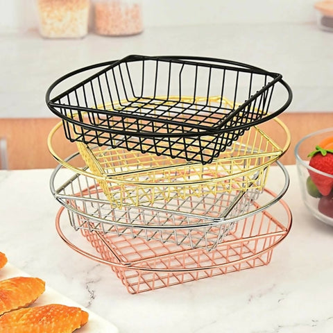 Stainless-Steel-Top-Square-Top-Round-Snack-5650Basket-Black-Apricot-1973