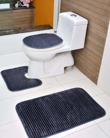 3-PCs-Anti-Skid-Commode-Mat-Set-2432-Grey-Apricot-9246