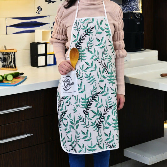 Cooking-Kitchen-Aprons-for-Women-Men-KA04-Apricot-2523