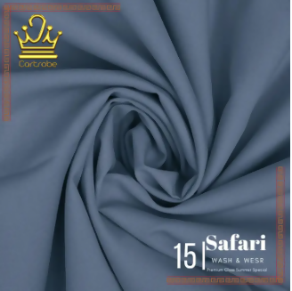 Air Force Blue Safari Premium Class Wash & Wear Shalwar Kameez | Kurta Shalwar Unstitched | New Trending | New Collection | New Catalog | Summer Collection | Discounted Collection - ValueBox