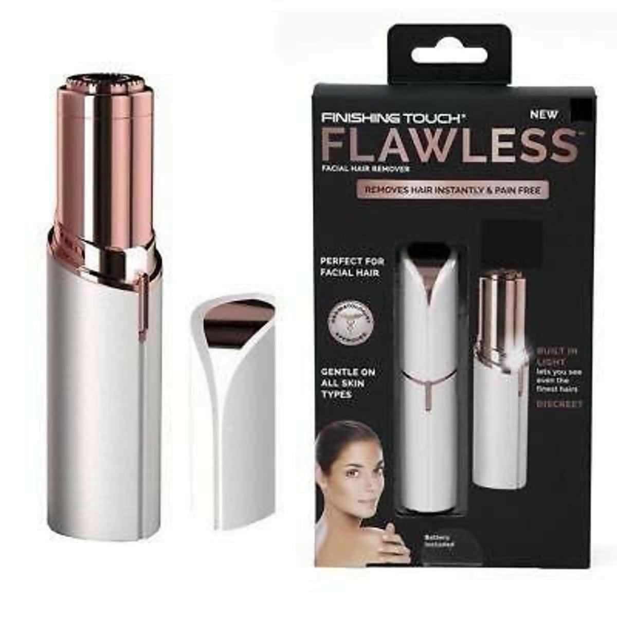 flawless facial hair remover machine for women, original Painless flawless facial hair remover - Original Facial Hair Removal - ValueBox