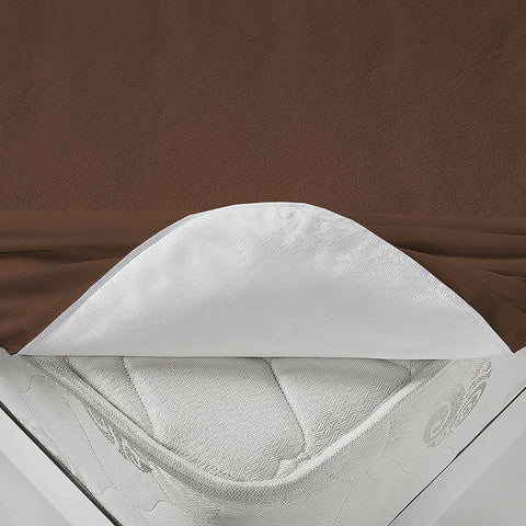 Terry-Waterproof-Mattress-Protector-Brown-Apricot-9001