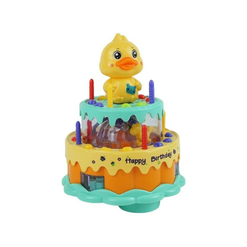 Duck Rotation Music Cake