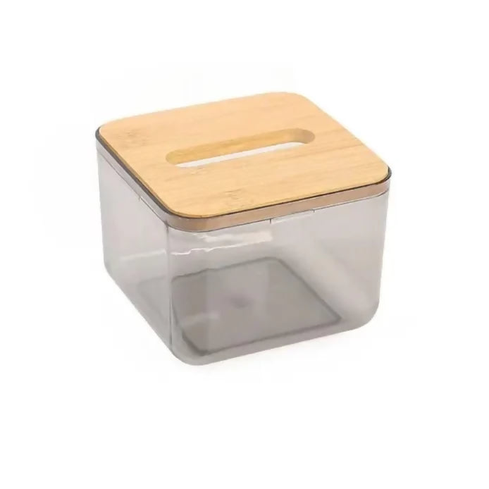 Bamboo-Lid-TIssue-Paper-Holder-5309-Transparent-Apricot-6648