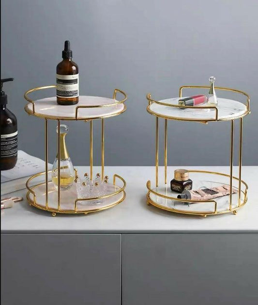 Jewelry Tray Double-deck Cosmetics Storage Tray