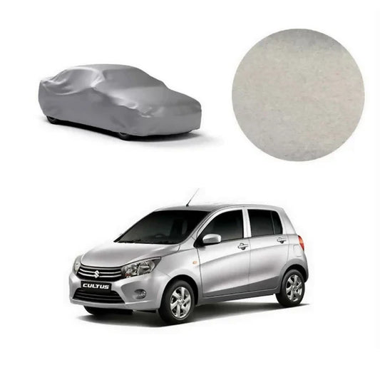 Car Top Cover For Suzuki New Cultus 2016,2017,2018,2019,2020,2021 Silver Parachute Material Dust Proof