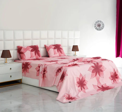 3-PCs-Double-Bed-Sheet-DB205-Apricot-2343