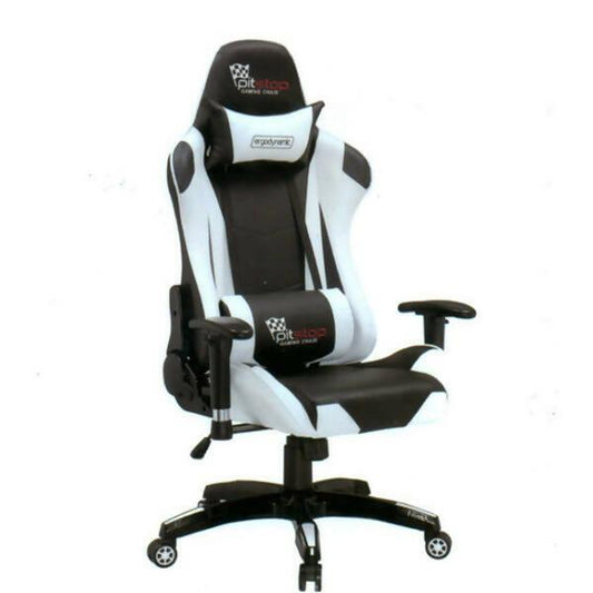 Furgle gaming chair white with ultra soft leather office chair