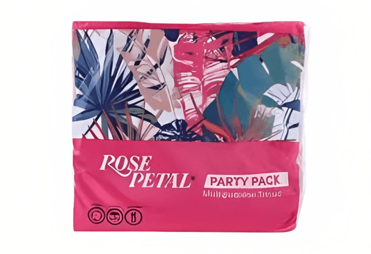 Rose Petal Multipurpose Tissue Party Pack