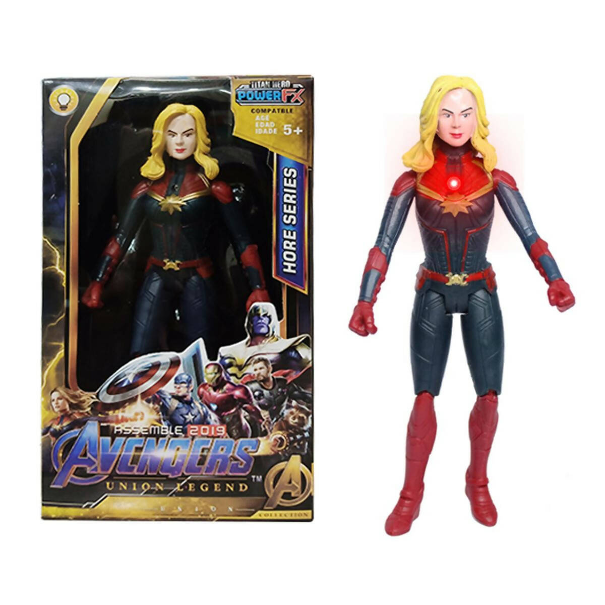 Planet X - Captain Marvel’s Rise to Power Action-Figure - 12 inches