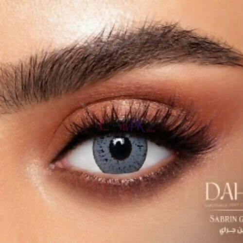 Dahab Sabrin Gray Eye Lenses – Gold Collection