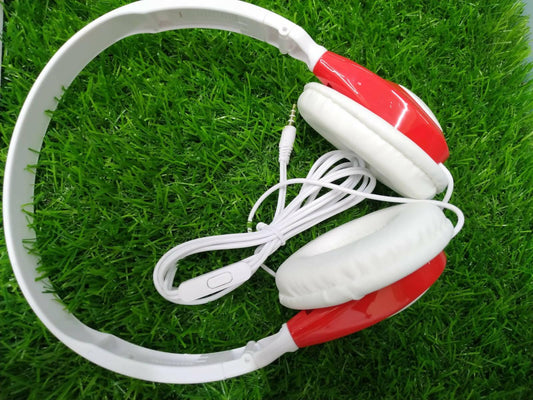 3.5mm Wired Headset Stereo Deep Bass Microphone Music Gaming Headphone