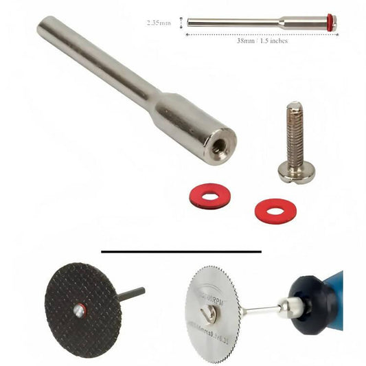 Drill Disk Connecting Rod Mandrel Rotary Tool Wheel - ValueBox