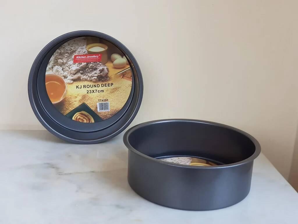 Round Cake Deep Pan (23x7)cm - ValueBox