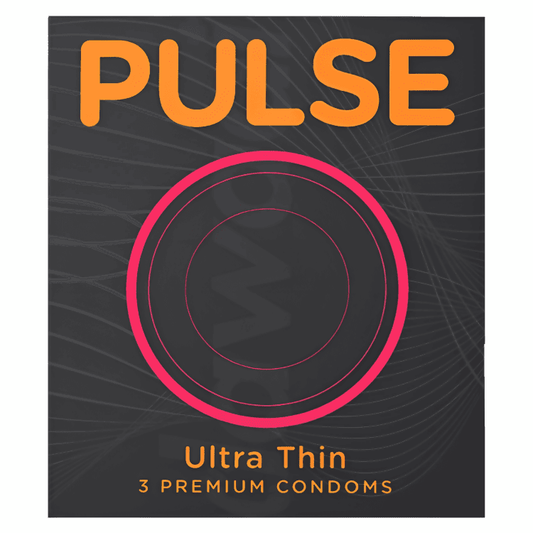 Cond Pulse Condoms Ultra Thin 3s - ValueBox