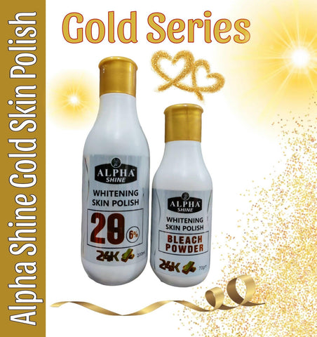 Alpha Shine 24k Gold Skin Polish Set - ValueBox