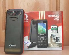 Qmobile E600 Music 2020 - 2.4" screen - 3000mAh Battery - PTA Approved - Without Warranty - ValueBox