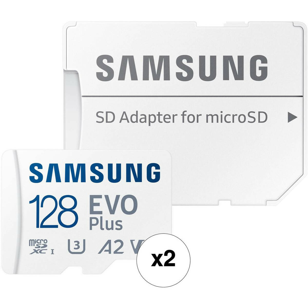 Samsung EVO Plus microSDXC Card with Adapter - 128GB