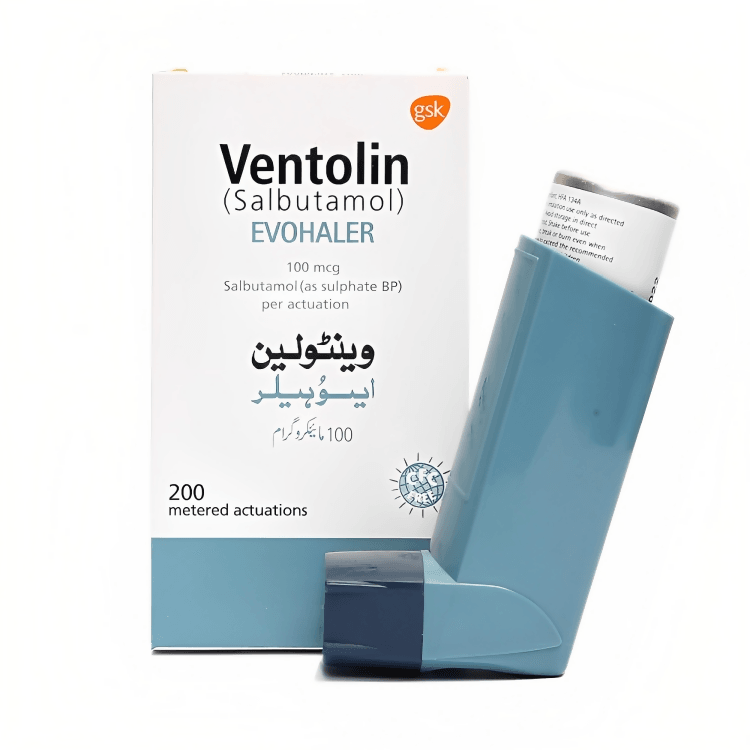 Inh Ventolin Evohaler 100mcg - ValueBox