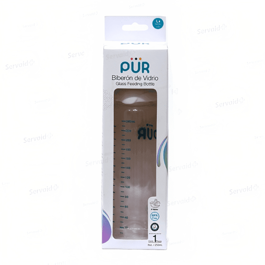 Pur Glass (1203) 250ML Feeding Bottle - ValueBox