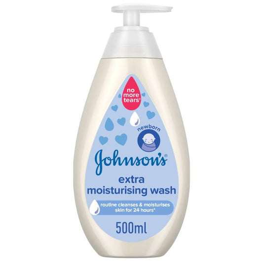 J&J Extra Moisturizing 500ML Baby Wash