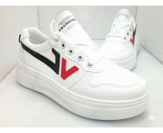 FOOT LOCKER WHITE&RED BLACK ( NEW ARRIVAL)